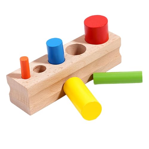 Harilla Zylinderspielzeug Pädagogisches Holzspielzeug Geschenkform Kognition Engagierend Verbessert die Hand-Augen-Koordination Kinderspiel Harilla Zylinderspielzeug Pädagogisches Holzspielzeug Geschenkform Kognition Engagierend Verbessert die Hand-Augen-Koordination Kinderspiel von Harilla