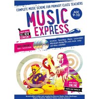 Music Express: Age 9-10 (Book + 3cds + DVD-Rom) von Harper Collins Uk