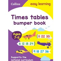 Times Tables Bumper Book Ages 7-11 von Collins ELT