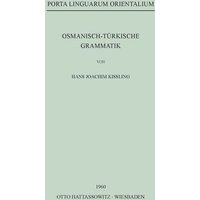 Osmanisch-Türkische Grammatik von Harrassowitz