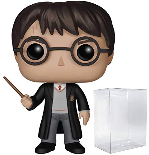 HARRY POTTER - 01 Funko Pop! Vinyl-Figur (gebündelt mit kompatibler Pop-Box-Schutzhülle), mehrfarbig, 9,5 cm von Harry Potter