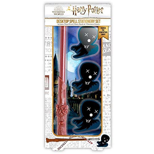 HARRY POTTER Schreibtisch-Zauberstab, Schreibwaren-Set von Harry Potter