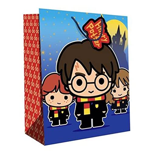 Harry Potter Große Geschenktüte, hellblau, 1 count (Pack of 1) von Harry Potter