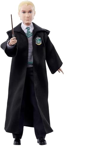 Mattel Harry Potter Spielzeug | Draco Malfoy-Puppe | Puppenkleidung | Harry Potter-Puppe | Geburtstagsgeschenk | Sammelfigur, HMF35 von Harry Potter