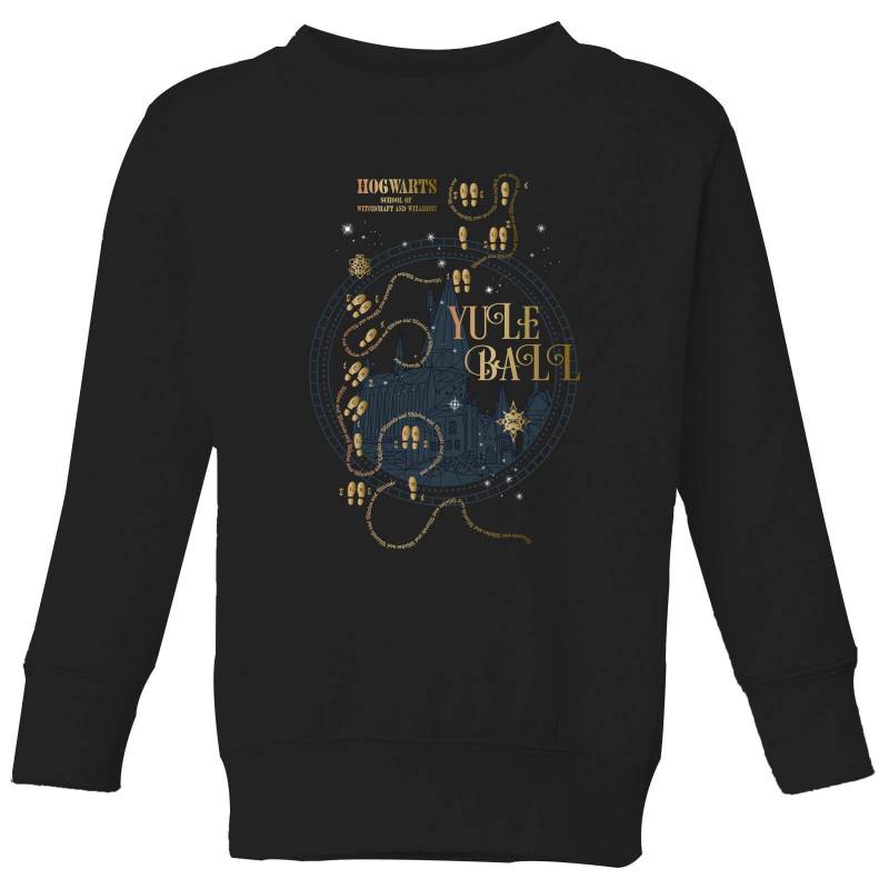 Harry Potter Hogwarts Yule Ball Kids' Sweatshirt - Black - 11-12 Jahre von Original Hero