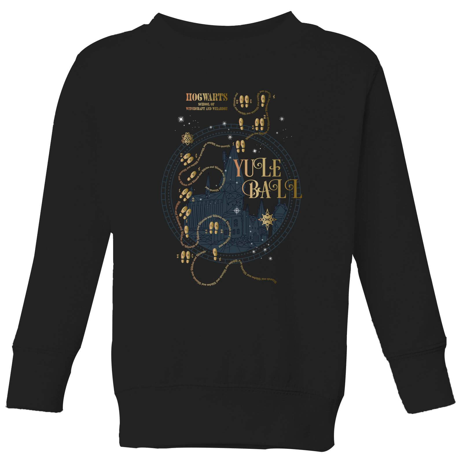 Harry Potter Hogwarts Yule Ball Kids' Sweatshirt - Black - 3-4 Jahre von Original Hero