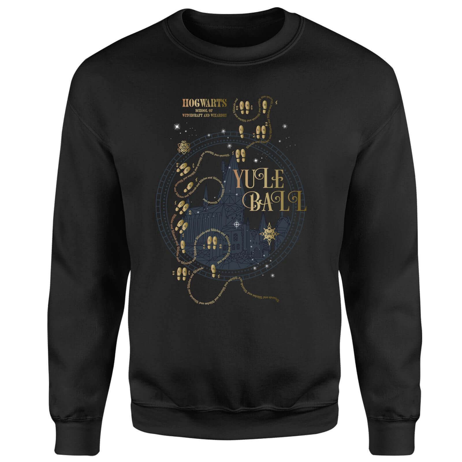 Harry Potter Hogwarts Yule Ball Sweatshirt - Black - M von Original Hero