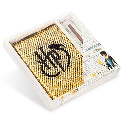 Harry Potter Notizbuch und Stiftset, A5 Notizbuch Mit Stift, Prämie Schreibwaren, Flip Pailletten Notizbuch + Kugelschreiber, Schulanfang Jungen Geschenke & Merch Harry Potter Notizbuch und Stiftset, A5 Notizbuch Mit Stift, Prämie Schreibwaren, Flip Pailletten Notizbuch + Kugelschreiber, Schulanfang Jungen Geschenke & Merch von Harry Potter