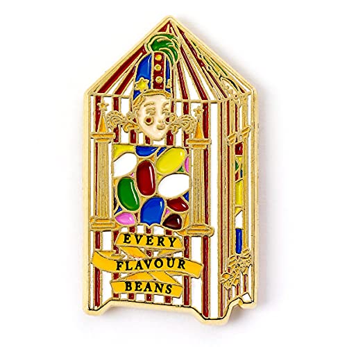 Harry Potter Offizieller Bertie Botts Anstecknadel von The Carat Shop, Einheitsgröße, Zink, Ohne Edelstein von Harry Potter