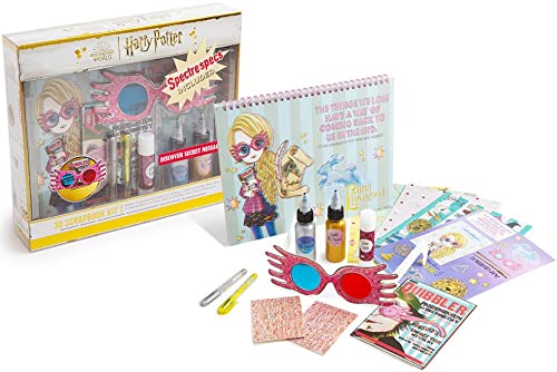 Harry Potter Wizarding World 3D-Scrapbook-Set für Kinder mit Luna Lovegood Spectrespecs von Harry Potter