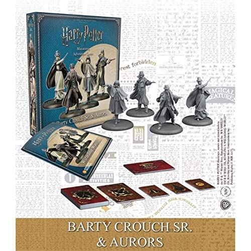 Harry Potter Miniatures Abenteuerspiel Barty Crouch Sr & Aurors Erweiterung Brettspiel von Harry Potter