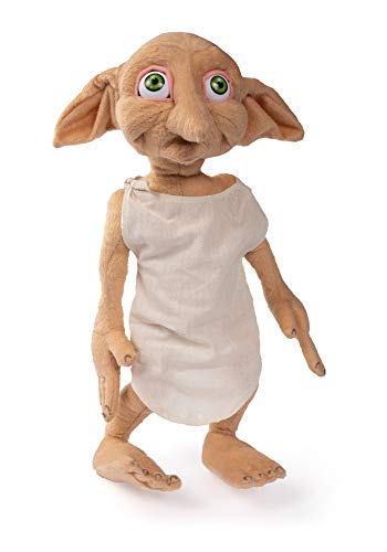 WOW! STUFF Dobby The House Elf Feature Plüsch mit Geräuschen | Harry Potter Stofftier | Sammlerstück Teddy mit 6 ikonischen Sprüchen, WW-1072 von Harry Potter