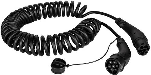 Harting EVC0112 eMobility Ladekabel 5m Spiralkabel von Harting