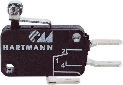 Hartmann PTR 04G01C06B01A Mikroschalter 04G01C06B01A 250 V/AC 16A 1 x Ein/(Ein) tastend 1St. von PTR Hartmann