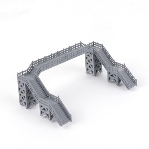 Maßstab 1:220 Plastiklayout-Modellbahn-Brücke für Outland-Landschaft-Bahn-Gebäude-Dekoration von Hasaller