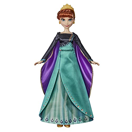 Disney Frozen Hasbro Musical Adventure singende Puppe Anna singt das Lied Some Things Never Change vom Disneyfilm Frozen 2,Multi Farben von Frozen