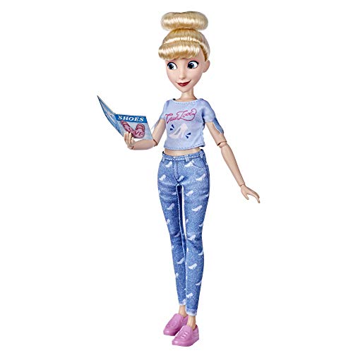 Disney Princess Comfy Squad Cinderella Fashion Doll, Spielzeug inspiriert vom Film Ralph bricht das Internet, lässige Outfit-Puppe, Mädchen ab 5 Jahren von Disney Princess