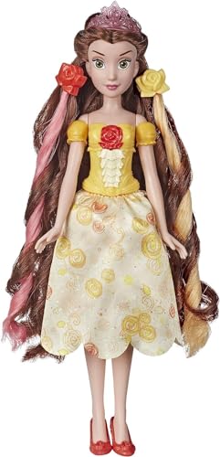 Hasbro Disney Prinzessinnen Prinzessin Stylingspaß Belle, Modepuppe für Kinder ab 3 Jahren E6677 von Disney Princess