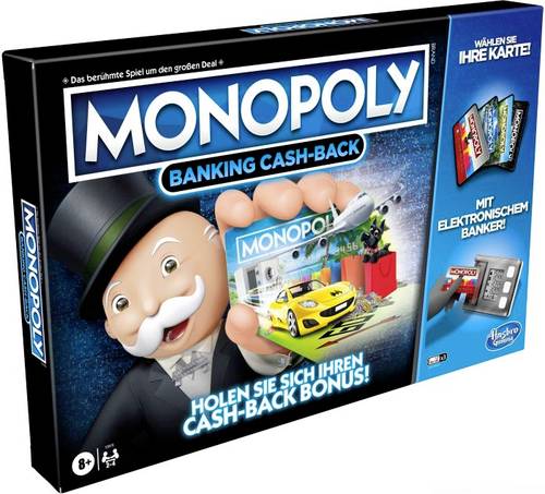 Hasbro E8978100 E8978100 Monopoly Banking Cash-Back von Hasbro