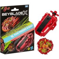 Hasbro F9324EU4 - Beyblade X Soar Phoenix 9-60GF Deluxe Schnur-Starter Set, Launcher Set, Takara Tomy von Hasbro European Trading B.V.