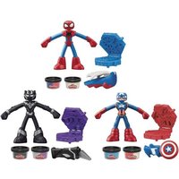 Play-Doh Figuren Marvel 3fach sortiert von Hasbro European