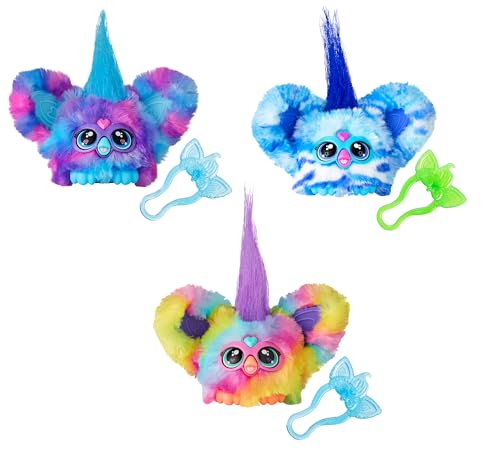 Furby Furblets 3er Pack - Mello-Nee, Hip-Bop und Pix-Elle elektronische Mini-Plüschspielzeuge für Mädchen & Jungen ab 6 Jahren von Furby