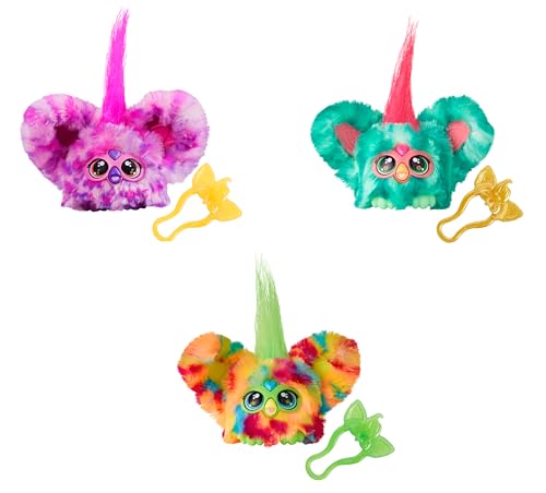 Furby Furblets 3er Pack - Mello-Nee, Hip-Bop und Pix-Elle elektronische Mini-Plüschspielzeuge von Furby