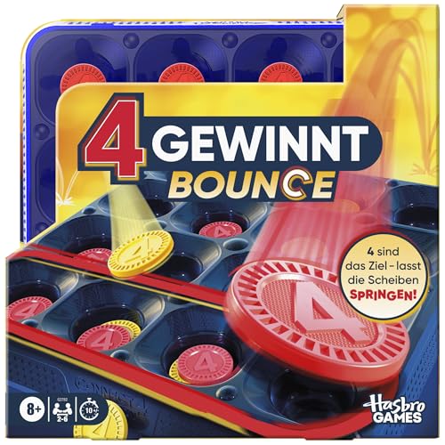 4 gewinnt Bounce Spiel - Deutsche Version 4 gewinnt Bounce Spiel - Deutsche Version von Hasbro Gaming