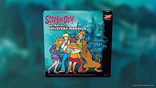 Avalon Hill Scooby Doo in Betrayal at Mystery Mansion | Official Scooby Doo + Betrayal at House on The Hill Board Game | von Hasbro Gaming