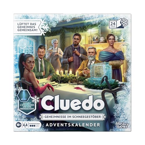 Cluedo Adventskalender: Secrets Under Snowfall - Deutsche Fassung Cluedo Adventskalender: Secrets Under Snowfall - Deutsche Fassung von Hasbro Gaming