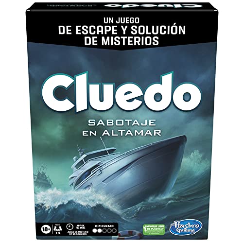 Hasbro JUEGOS CLUEDO Escape SABOTAJE ALTA MAR + 10 AÑOS von Hasbro Gaming