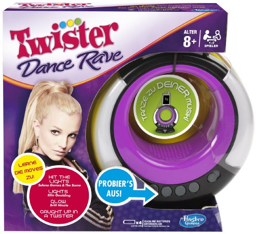 Hasbro A2975100 - Twister Rave Dance von Hasbro Gaming