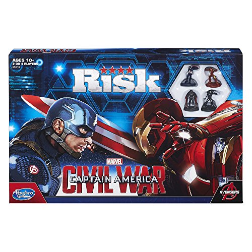 Hasbro B5518 Iron Man Risk: Brettspiel für 2-4 Spieler ab 10 Jahren von Hasbro Gaming