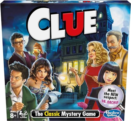 Hasbro Clue Game -The Classic Mystery Game - English von Hasbro Gaming