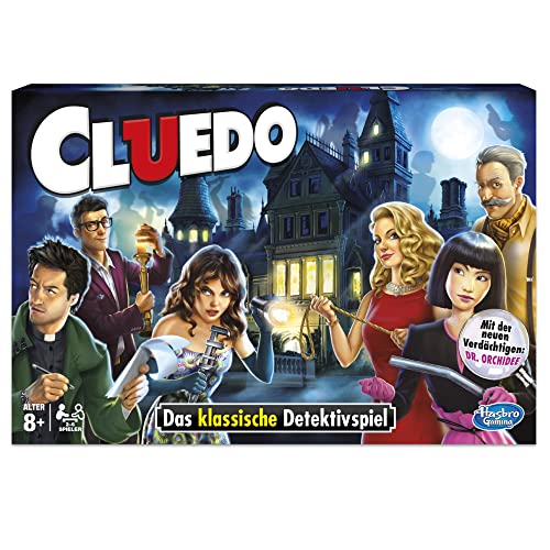 Hasbro Cluedo - spannendes Detektivspiel für die ganze Familie, 8 Jahre to 99 Jahre von Hasbro Gaming