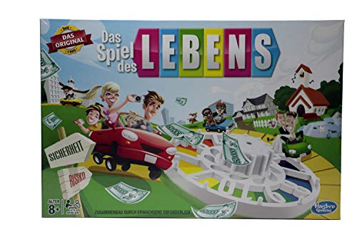 Hasbro - Das Spiel des Lebens, Klassiker unter den Familienspielen, ab 8 Jahren von Hasbro Gaming