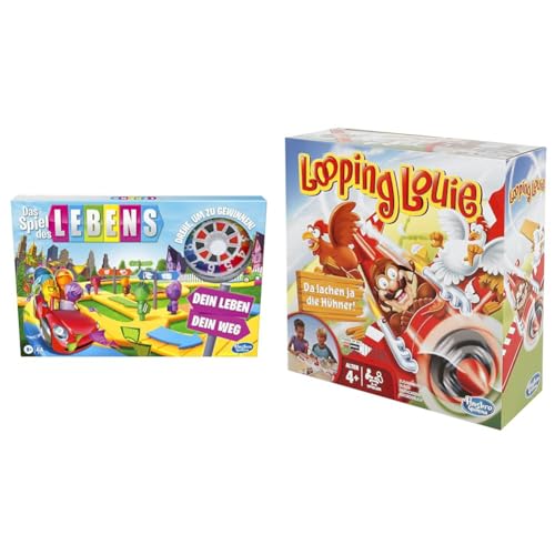 Hasbro Das Spiel des Lebens & Hasbro 15692398 Looping Louie Kinderspiel von Hasbro Gaming