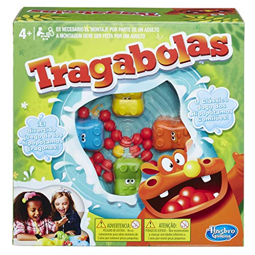 Hasbro Gaming 98936B74 Hippos Tragabolen, bunt von Hasbro Gaming