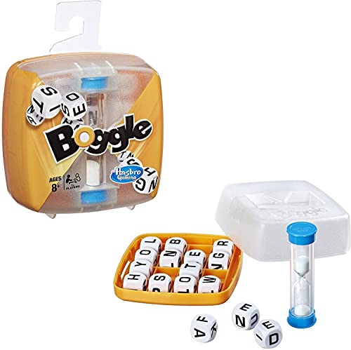 Hasbro Gaming Boggle Gesellschaftsspiel für die Kleinen und die Großen – Geschenkidee für Jungen und Mädchen ab 8 Jahren – Geschenk für die Familie – französische Version – Mehrfarbig von Hasbro Gaming