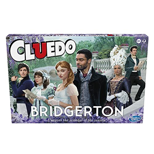 Hasbro Gaming Cluedo Bridgerton Edition Brettspiel für Bridgerton Fans ab 17 Jahren inspiriert von der ursprünglichen Netflix-Serie von Shondaland (English Version) von Hasbro Gaming