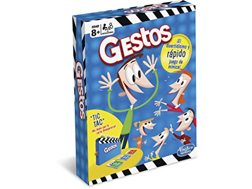 Hasbro Gaming – Gesten Gesellschaftsspiele, spanische Version, mehrfarbig (HASBRO b0638105) von Hasbro Gaming