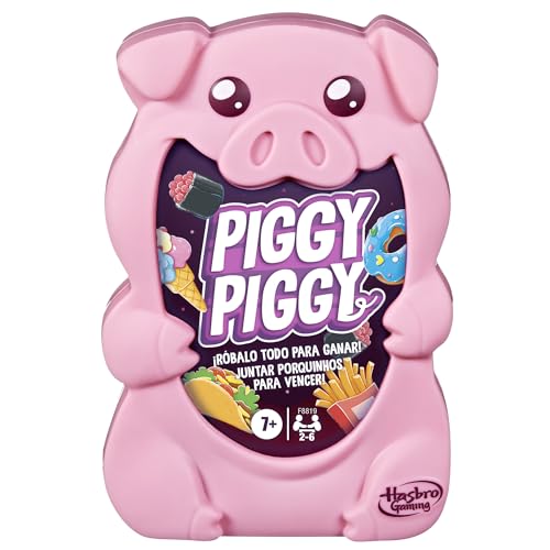 Hasbro Gaming Piggy Piggy Kartenspiel - spanische und portugiesische Version von Hasbro Gaming