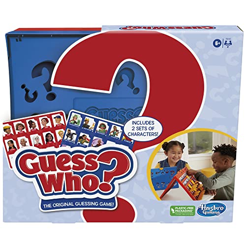 Hasbro Gaming Rate mal, wer das ist? Originelles Ratebrettspiel für Kinder, Familienspiele für 2 Spieler, Geschenke für Kinder ab 6 Jahren von Hasbro Gaming