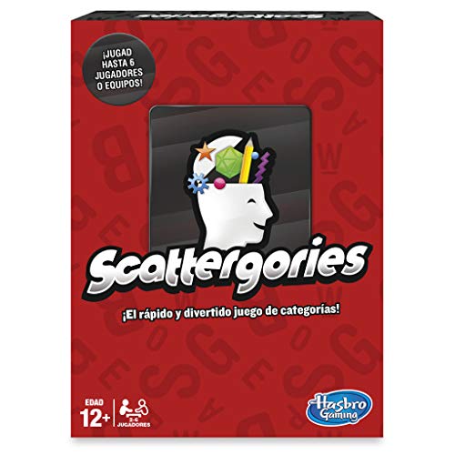 Hasbro Gaming - Scattergories Hasbro Brettspiel (spanische Version), Mehrfarbig (C1941105) von Hasbro Gaming