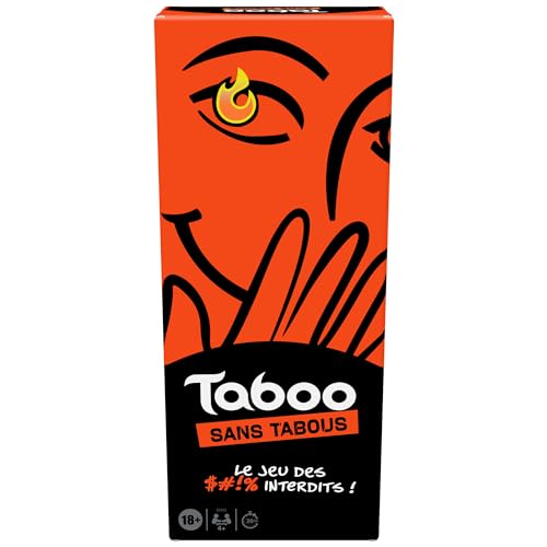 Hasbro Gaming Taboo ohne Tabos, Gesellschaftsspiel für Erwachsene von Hasbro Gaming