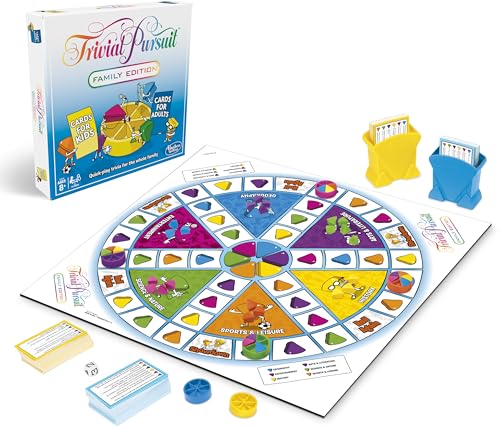 Hasbro Gaming Trivial Pursuit Family Edition Adult Game von Hasbro Gaming