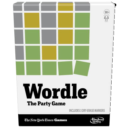 Hasbro Gaming Wordle Das Partyspiel für 2–4 Spieler, ab 14 Jahren, inspiriert vom Wordle-Spiel, Mehrfarbig Hasbro Gaming Wordle Das Partyspiel für 2–4 Spieler, ab 14 Jahren, inspiriert vom Wordle-Spiel, Mehrfarbig von Hasbro Gaming