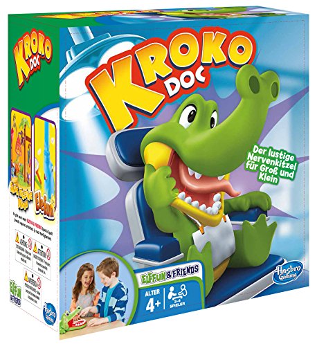 Hasbro Kroko Doc, Geschicklichkeitsspiel für Vorschulkinder Hasbro Kroko Doc, Geschicklichkeitsspiel für Vorschulkinder von Hasbro Gaming