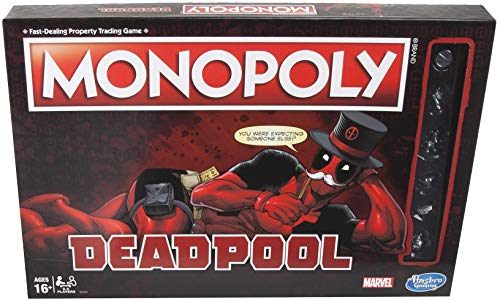 Hasbro Marvel Deadpool Edition Monopoly Brettspiel von Hasbro Gaming