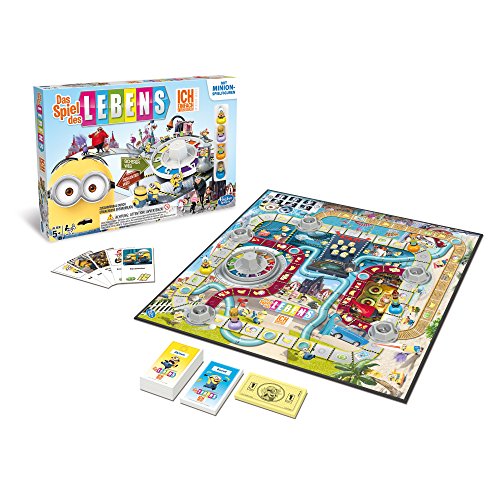 Hasbro Spiele A9016100 - Das Spiel des Lebens Ich - Einfach unverbesserlich, Familienspiel von Hasbro Gaming